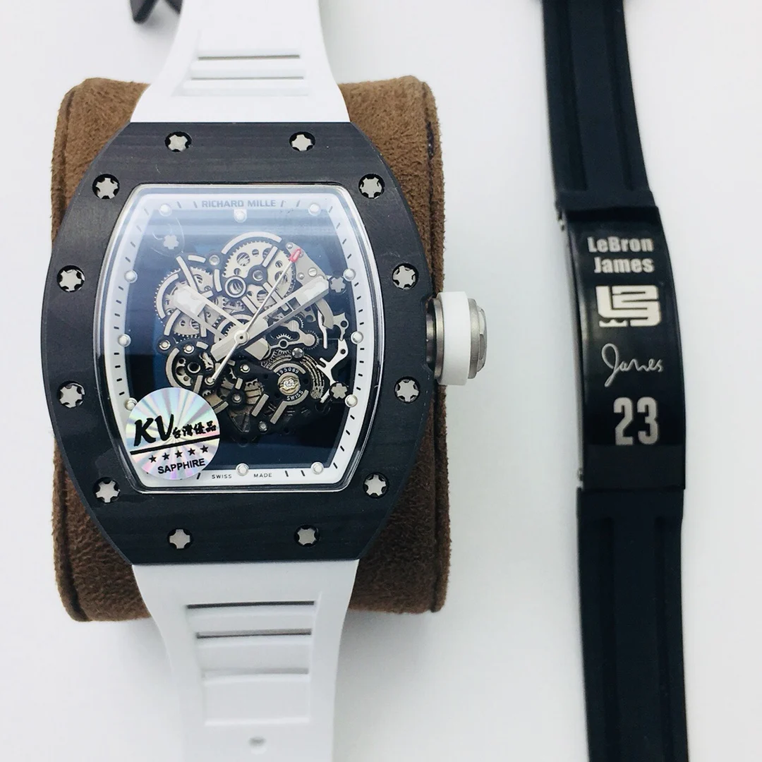 Richard Mille RM Carbon RM 055 — photographed off the sweep