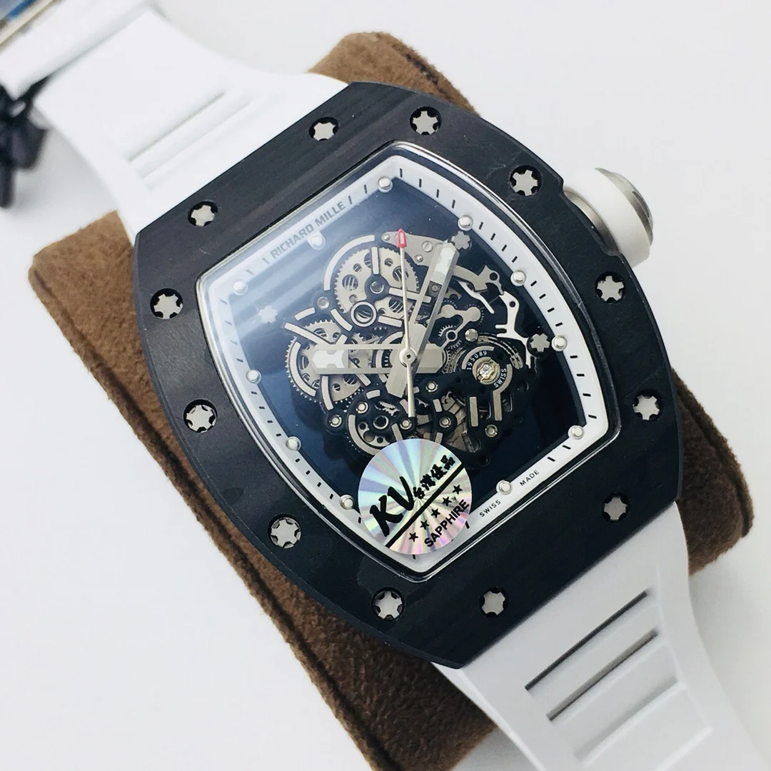 Richard Mille RM Carbon RM 055 — photographed off the sweep