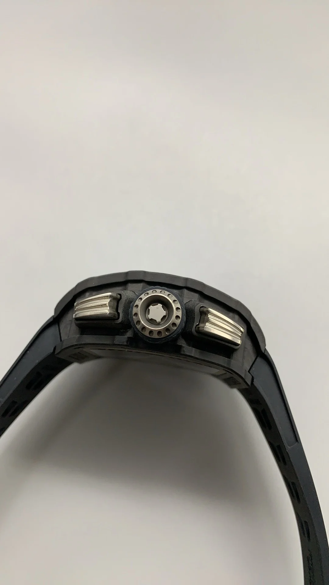 Richard Mille RM Carbon RM 11-03 — photographed off the sweep