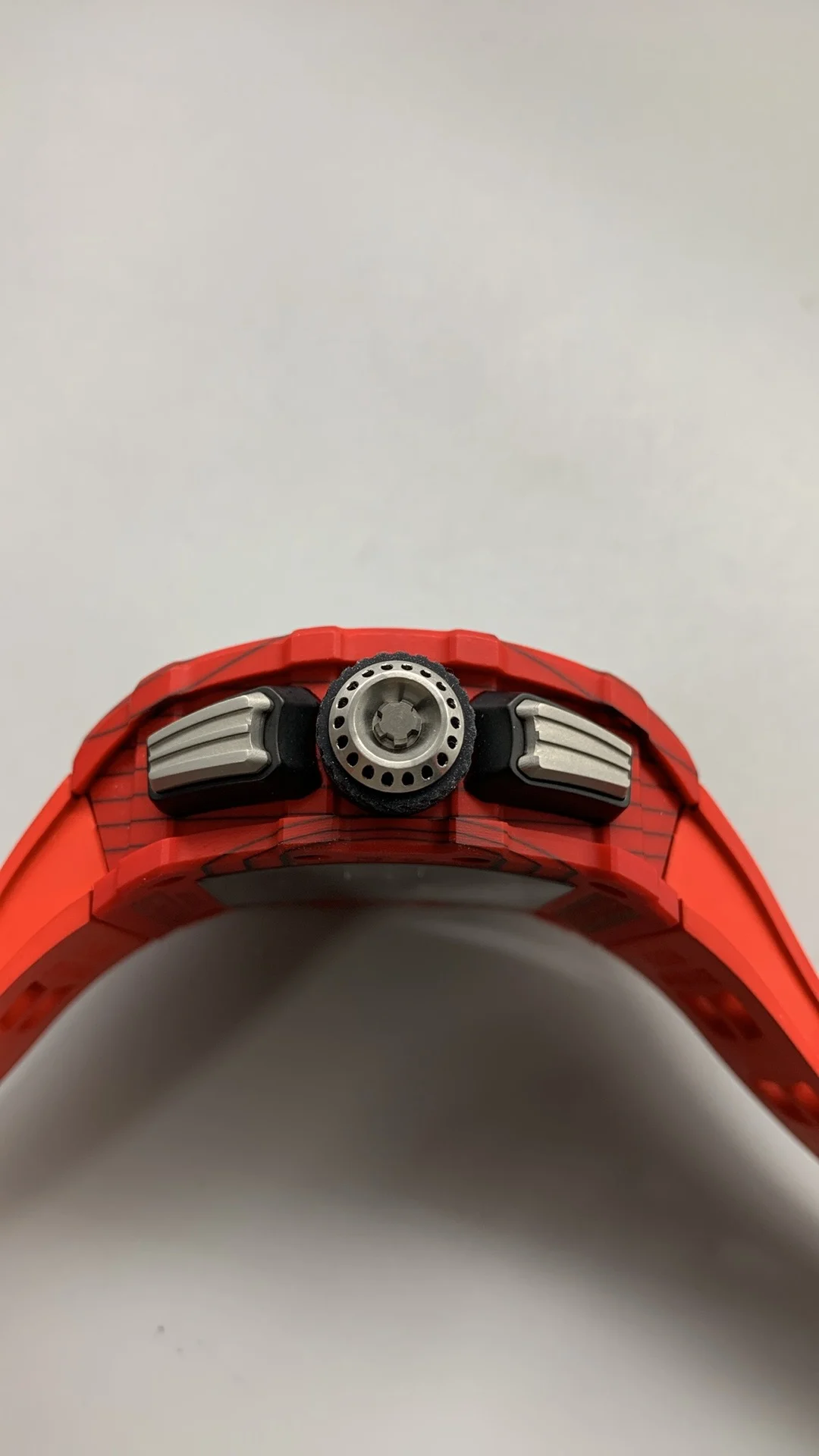 Richard Mille RM Carbon RM 11-03 — photographed off the sweep