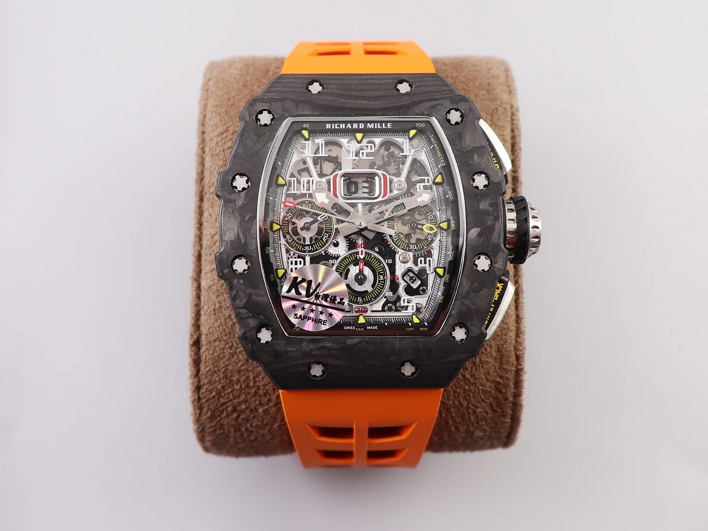Richard Mille RM Carbon White Dial RM 011