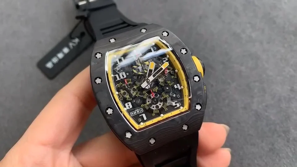 Richard Mille RM Carbon White Dial RM 011