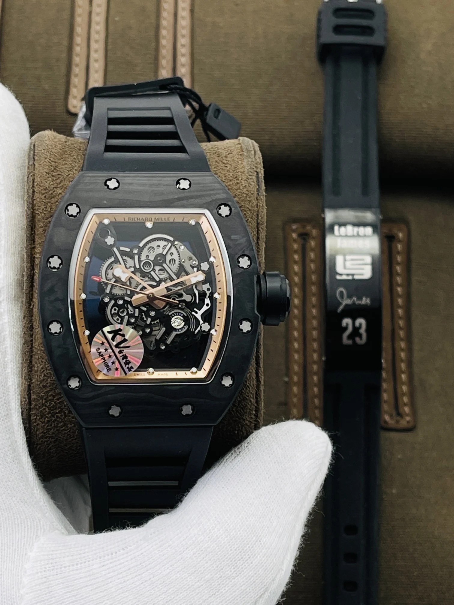 Richard Mille RM Ceramic RM 055 — photographed off the sweep