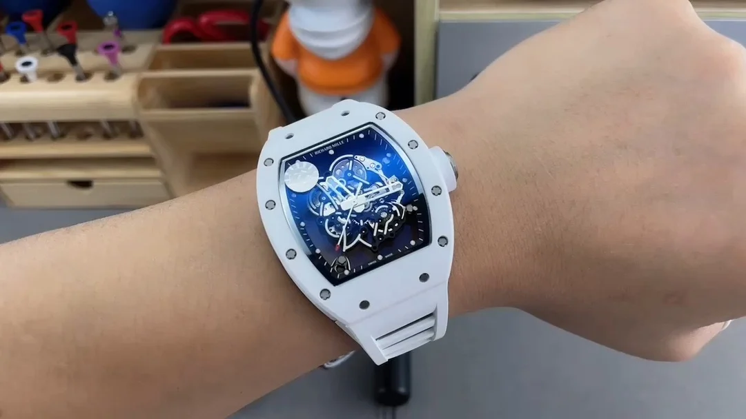 Richard Mille RM Ceramic White Dial RM 055