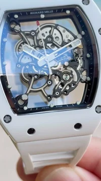 Richard Mille RM Ceramic White Dial RM 055 49.90 × 42.70mm