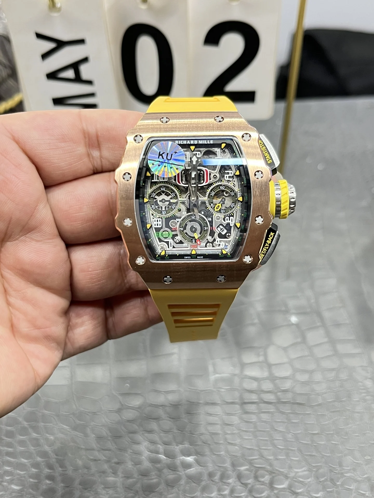 Richard Mille RM RM 011 — photographed off the sweep