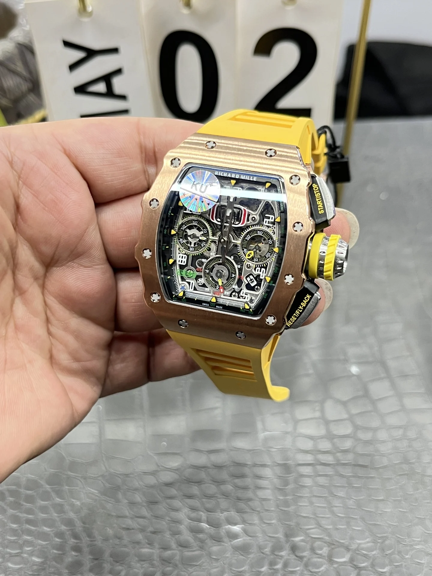 Richard Mille RM RM 011 — photographed off the sweep