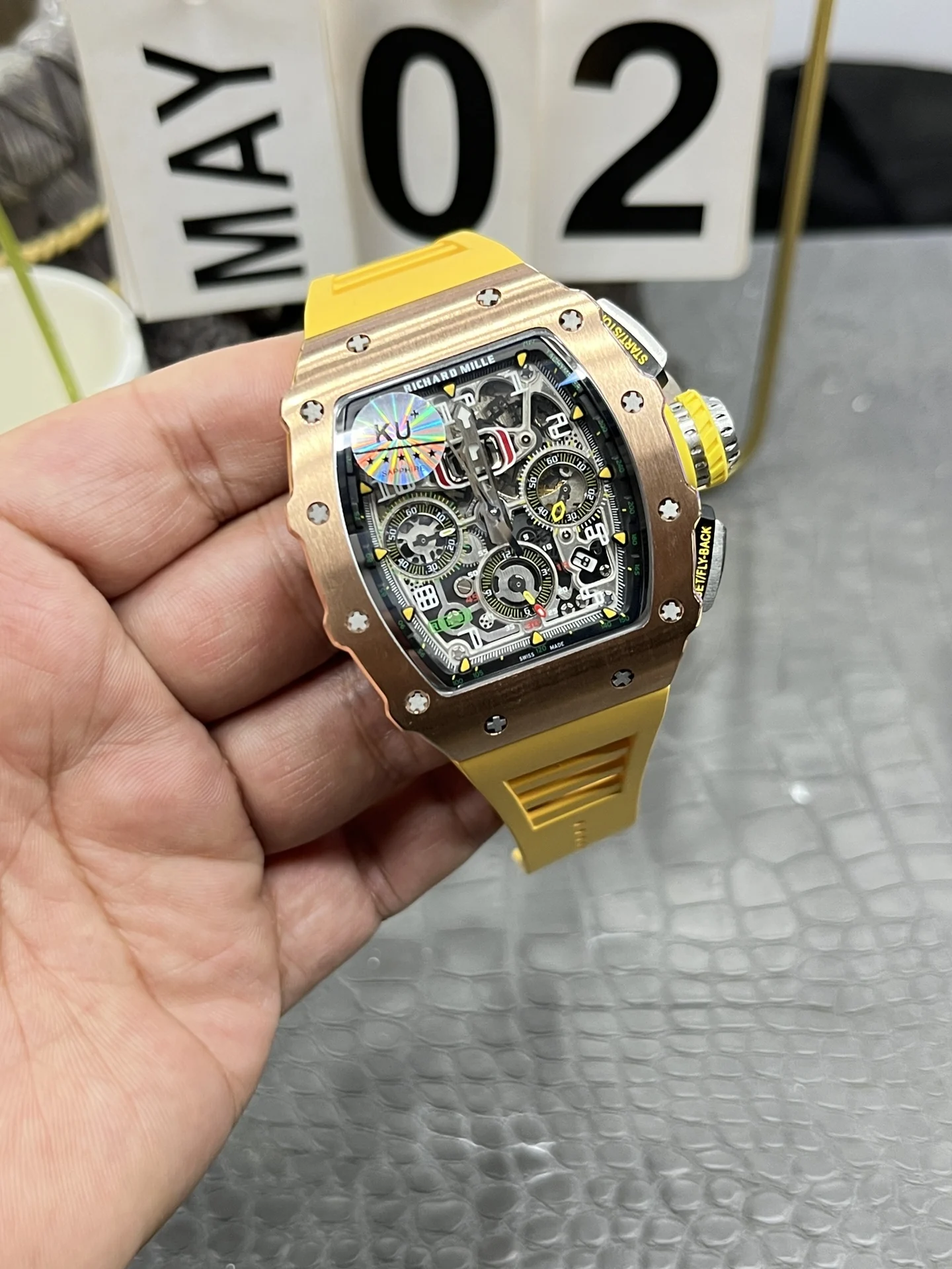 Richard Mille RM RM 011 — photographed off the sweep