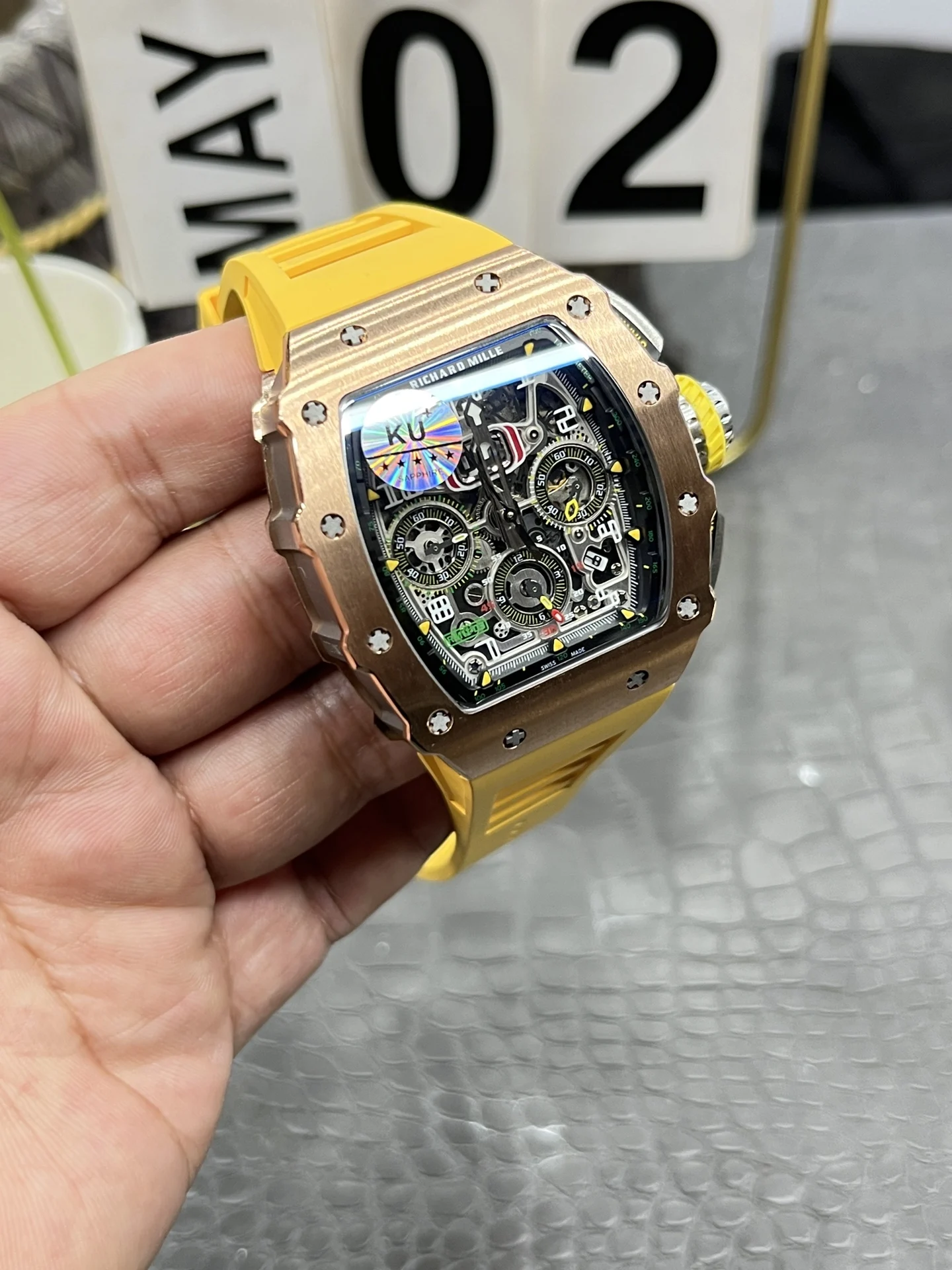 Richard Mille RM RM 011 — photographed off the sweep