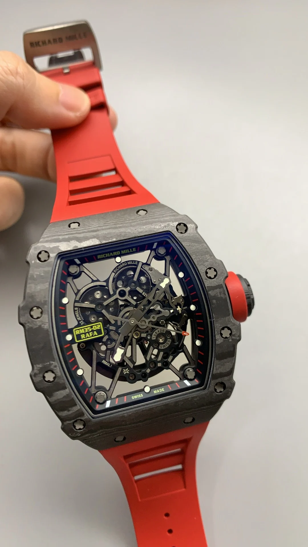 Richard Mille RM RM 035-02 — photographed off the sweep