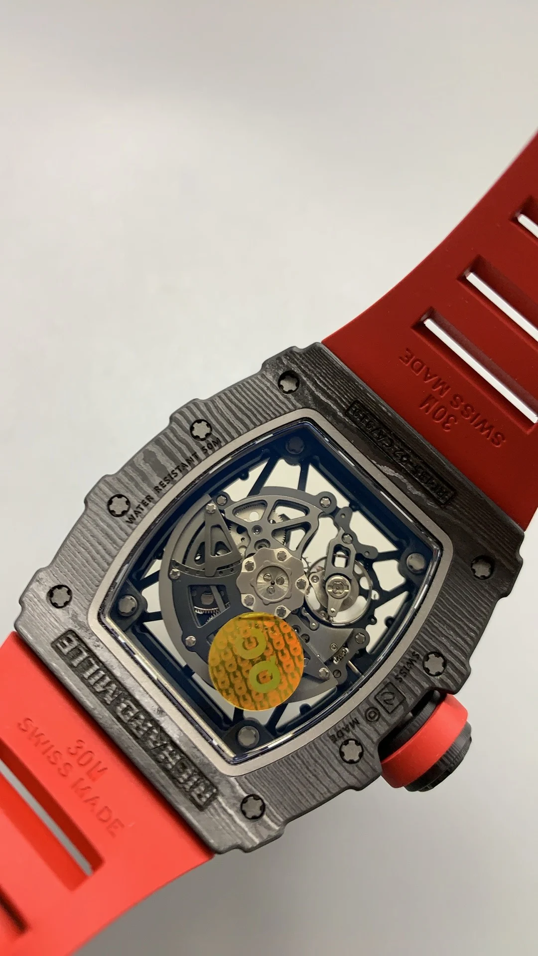 Richard Mille RM RM 035-02 — photographed off the sweep