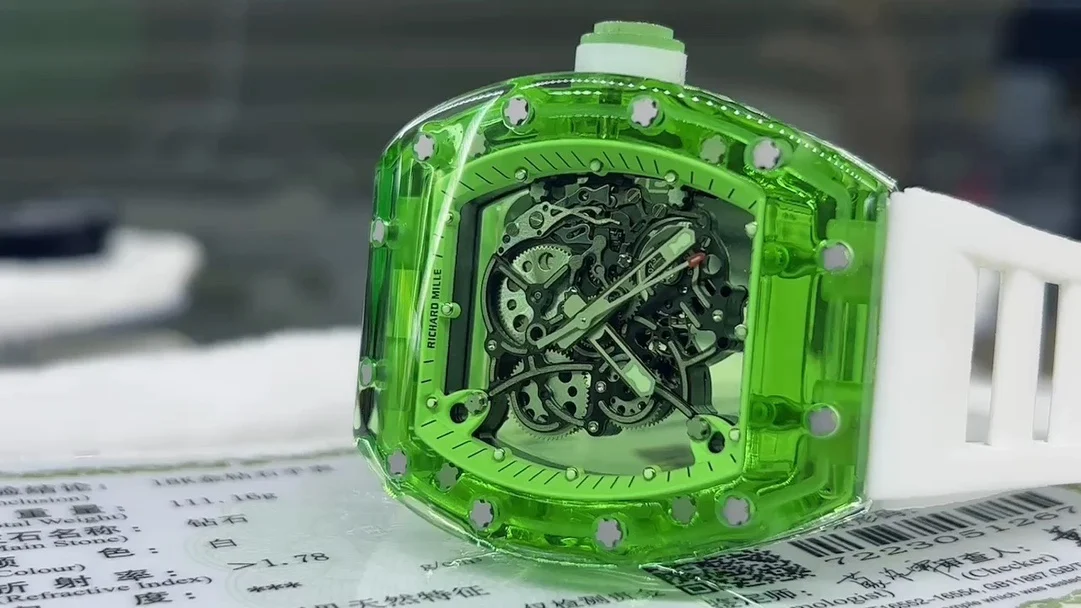 Richard Mille RM RM 055 — photographed off the sweep