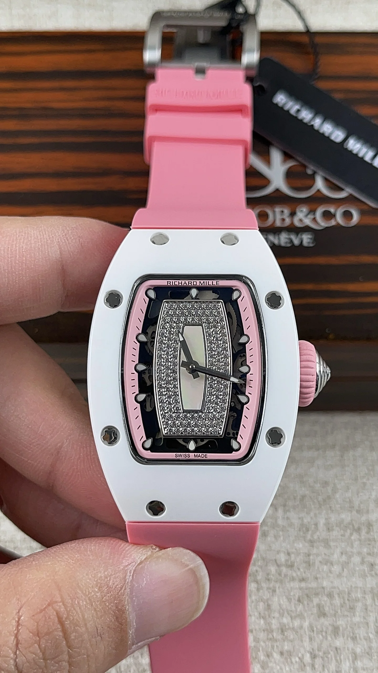 Richard Mille RM RM 07-01 — photographed off the sweep