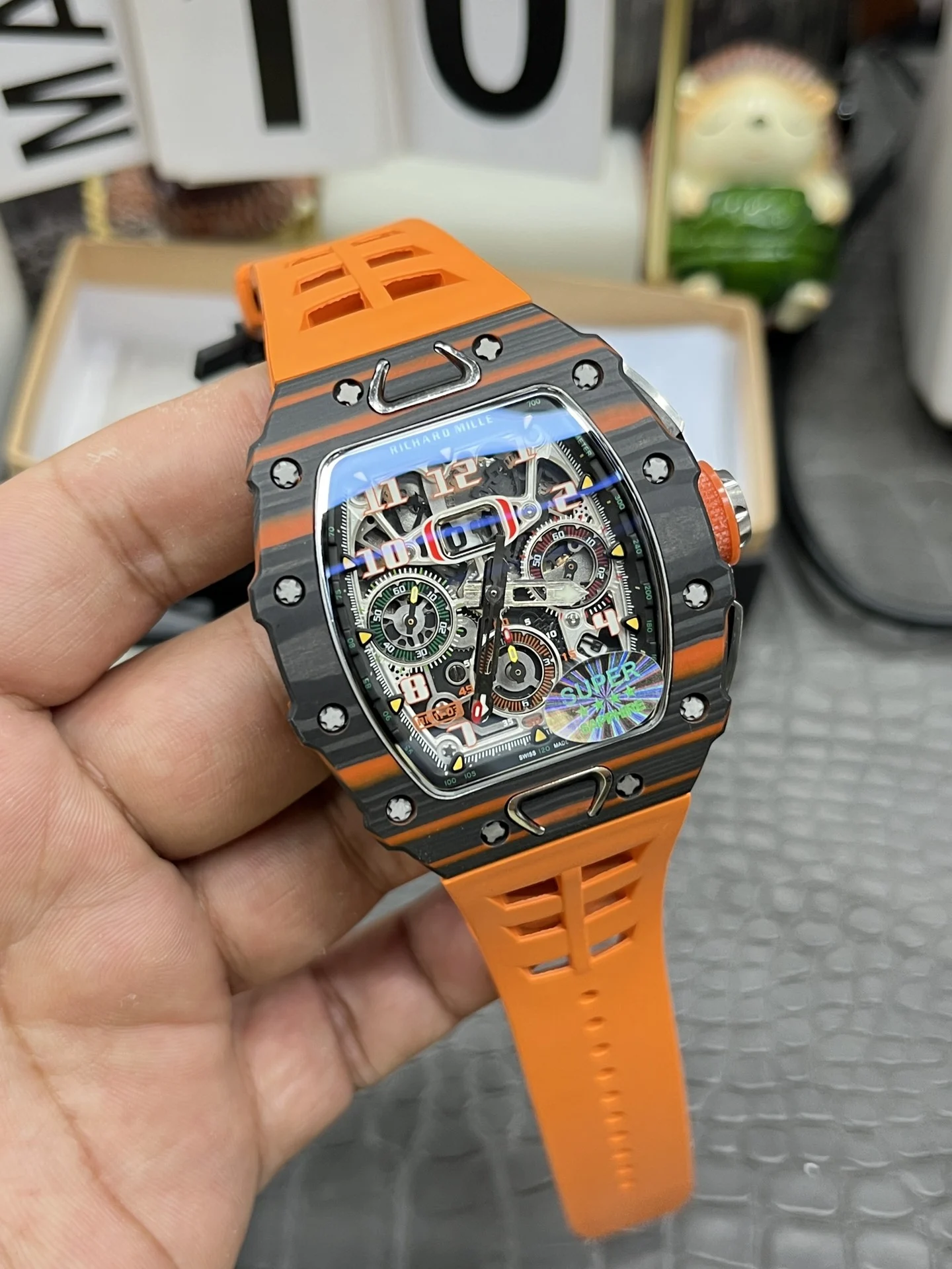 Richard Mille RM RM 11-03 49.4mm — photographed off the sweep
