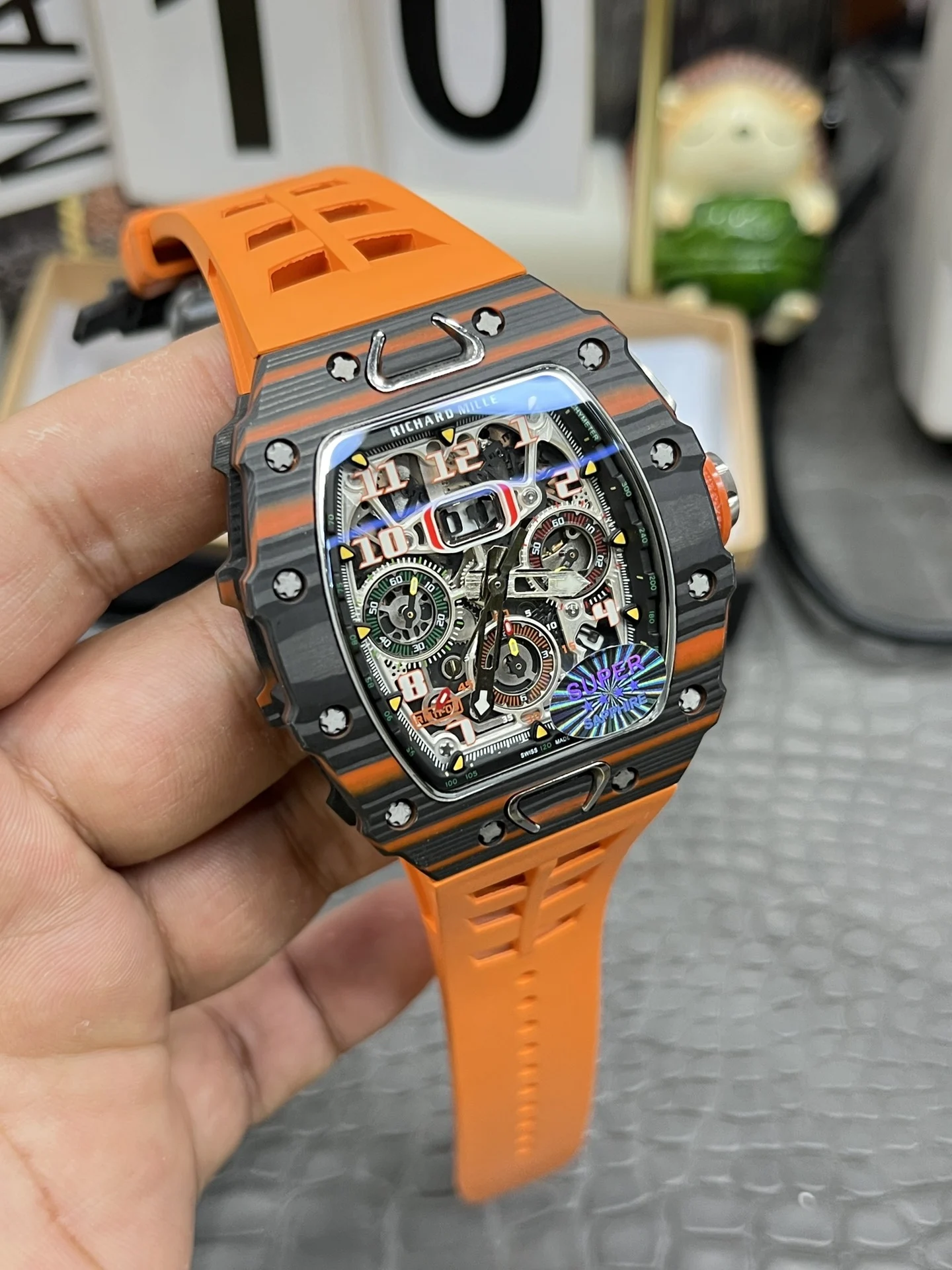Richard Mille RM RM 11-03 49.4mm — photographed off the sweep