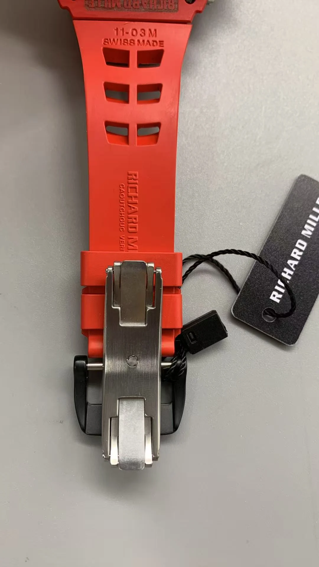 Richard Mille RM RM 11-03 — photographed off the sweep