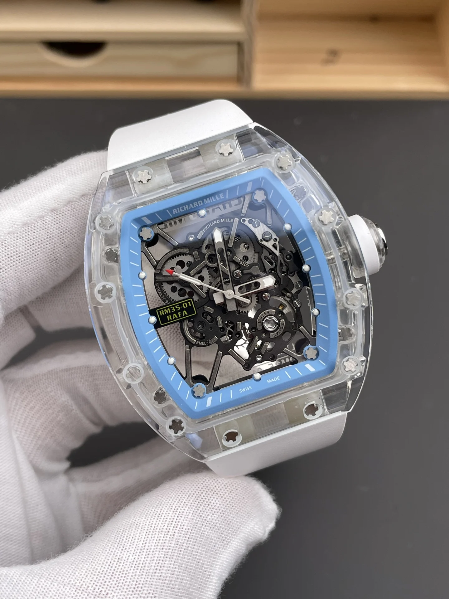 Richard Mille RM RM 35-01 — photographed off the sweep