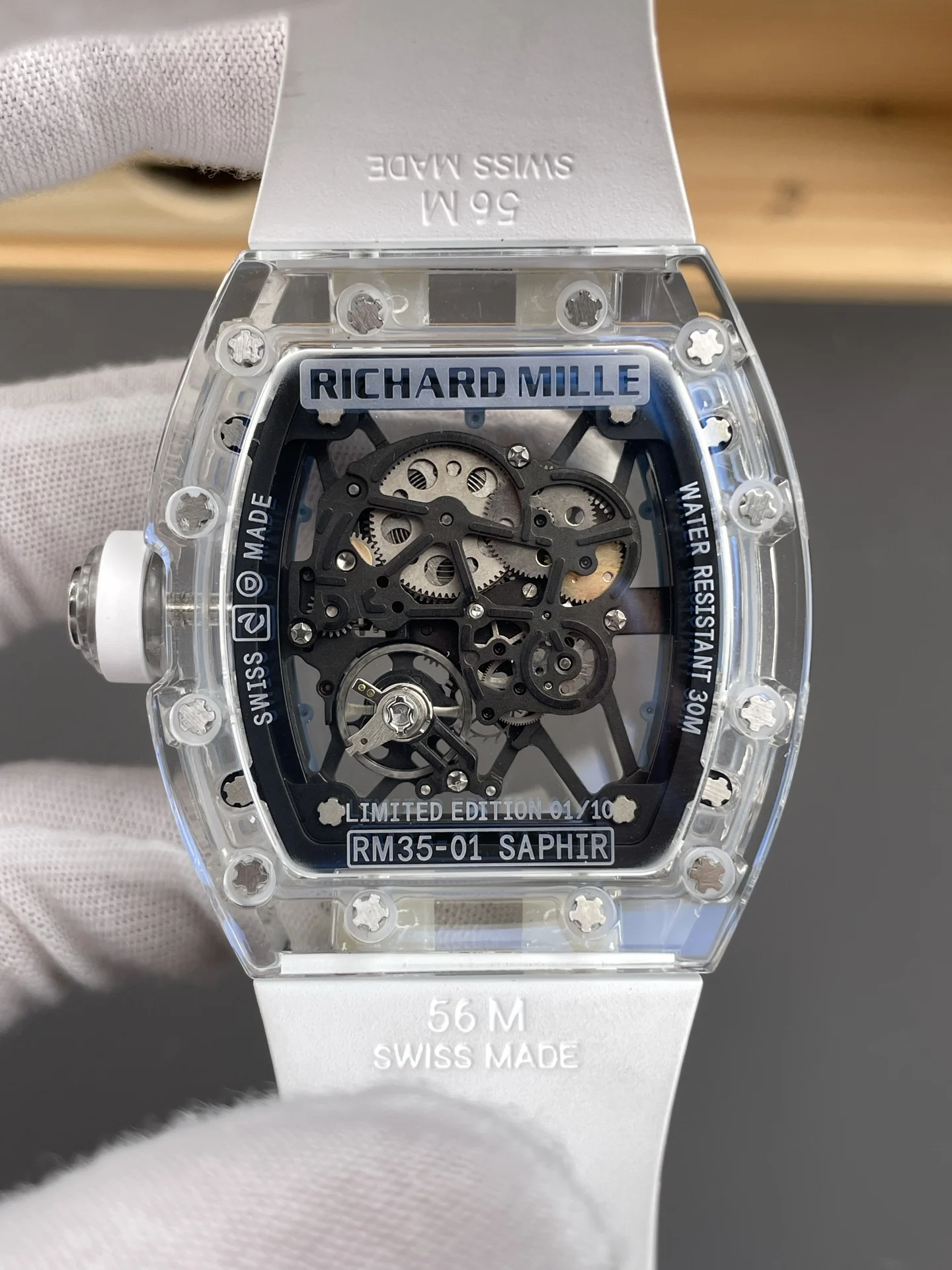 Richard Mille RM RM 35-01 — photographed off the sweep