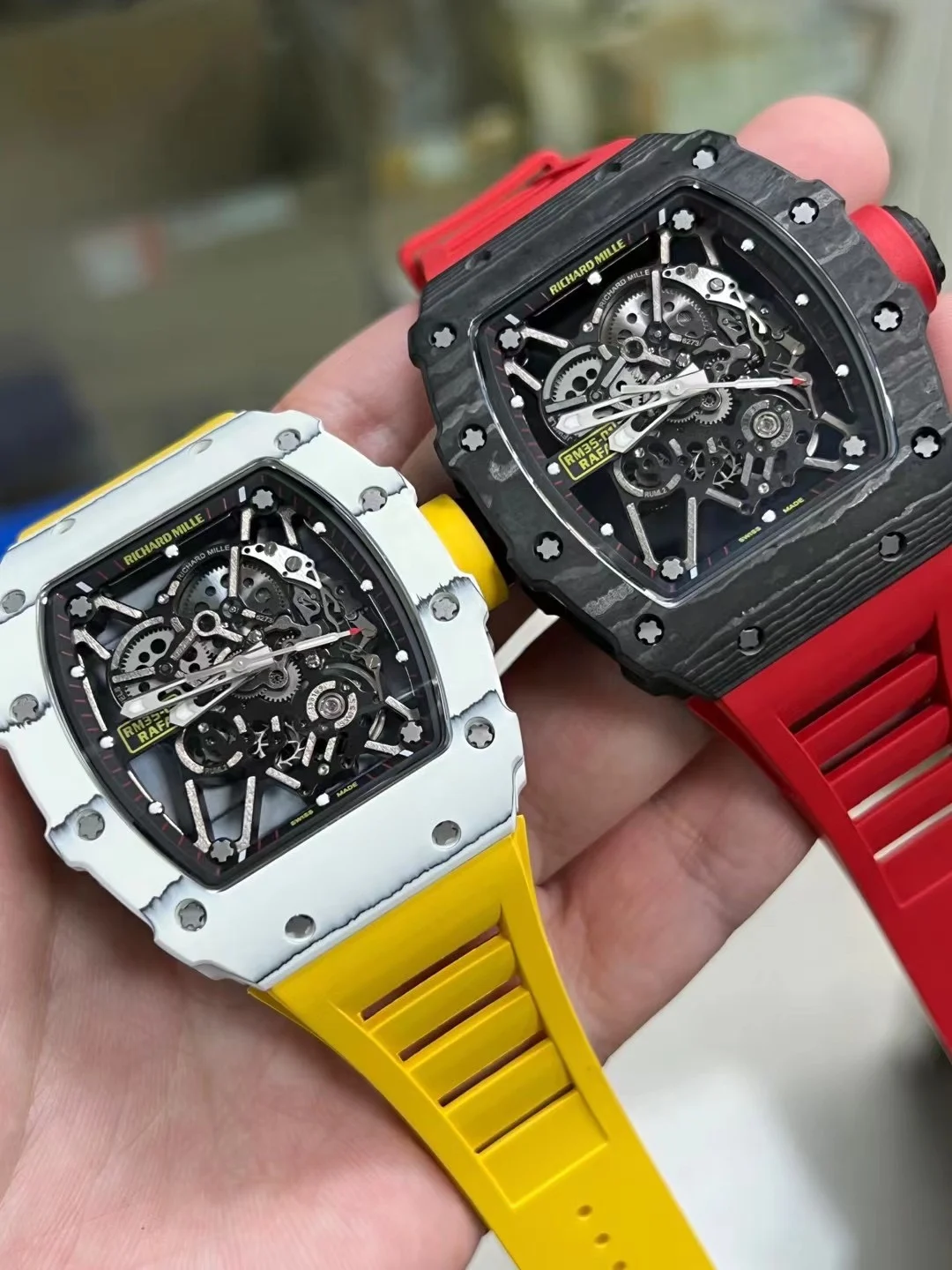 Richard Mille RM RM 35-02 — photographed off the sweep