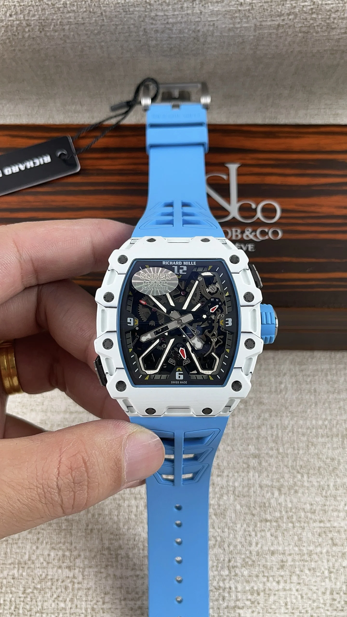 Richard Mille RM RM 35-03 — photographed off the sweep