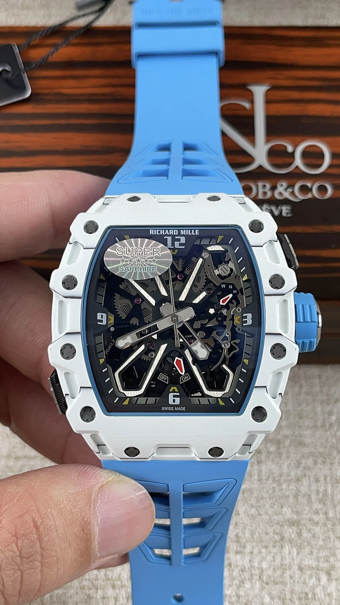 Richard Mille RM RM 35-03 — photographed off the sweep