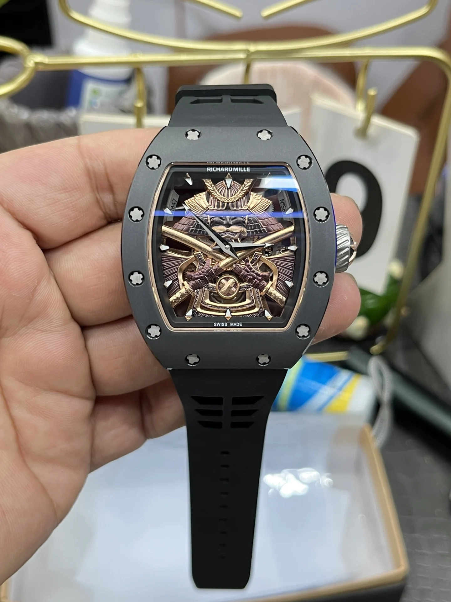 Richard Mille RM RM 47 — photographed off the sweep