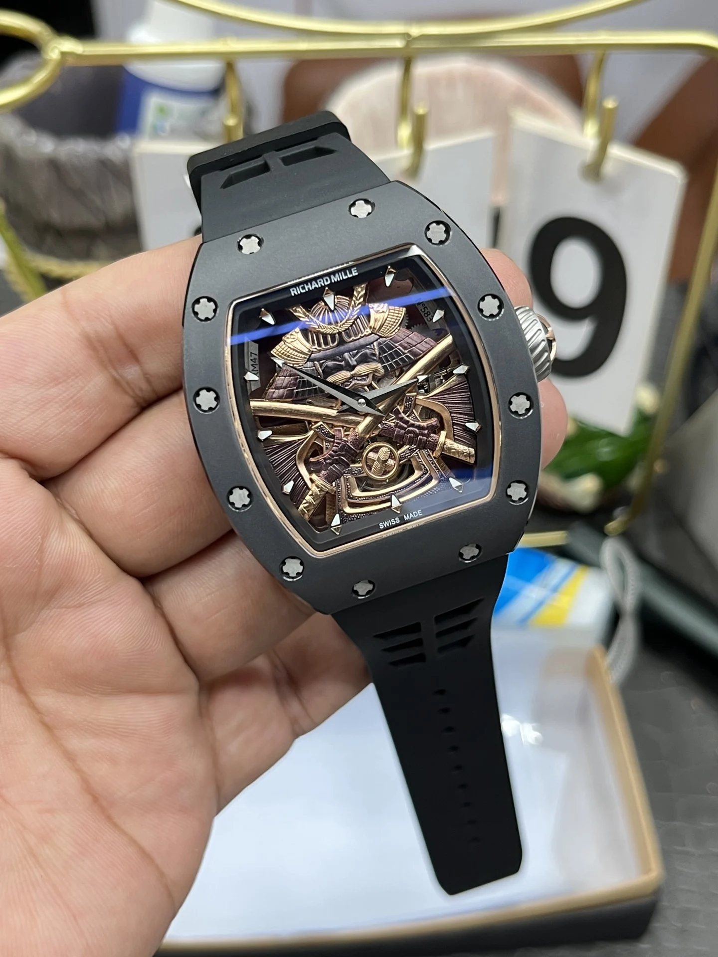 Richard Mille RM RM 47 — photographed off the sweep