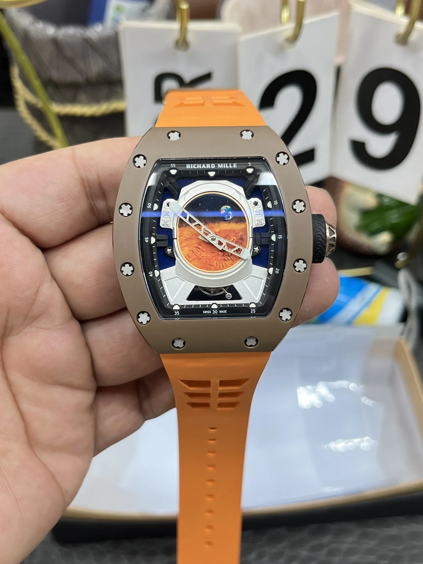 Richard Mille RM RM 52-05 — photographed off the sweep