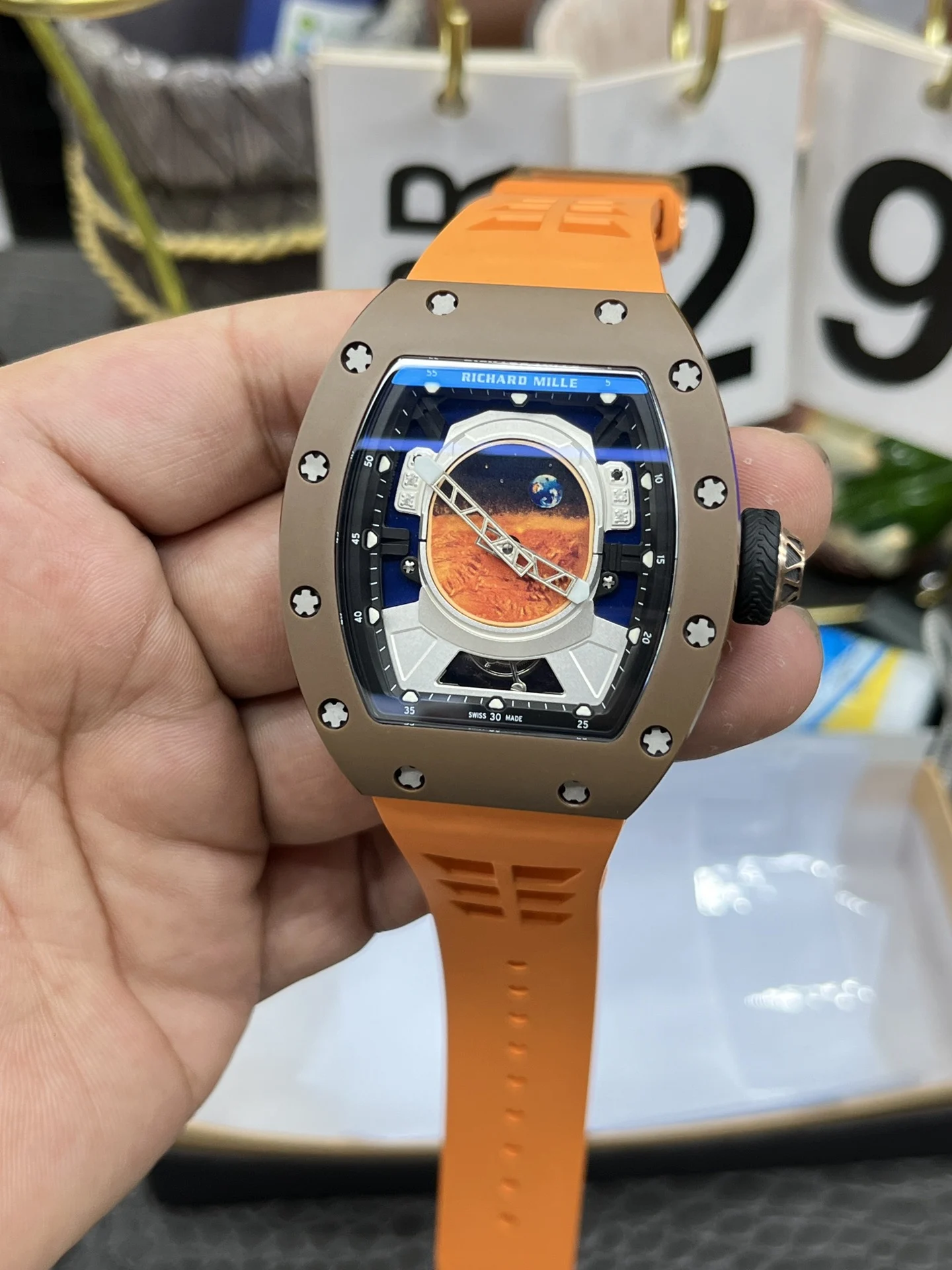 Richard Mille RM RM 52-05 — photographed off the sweep