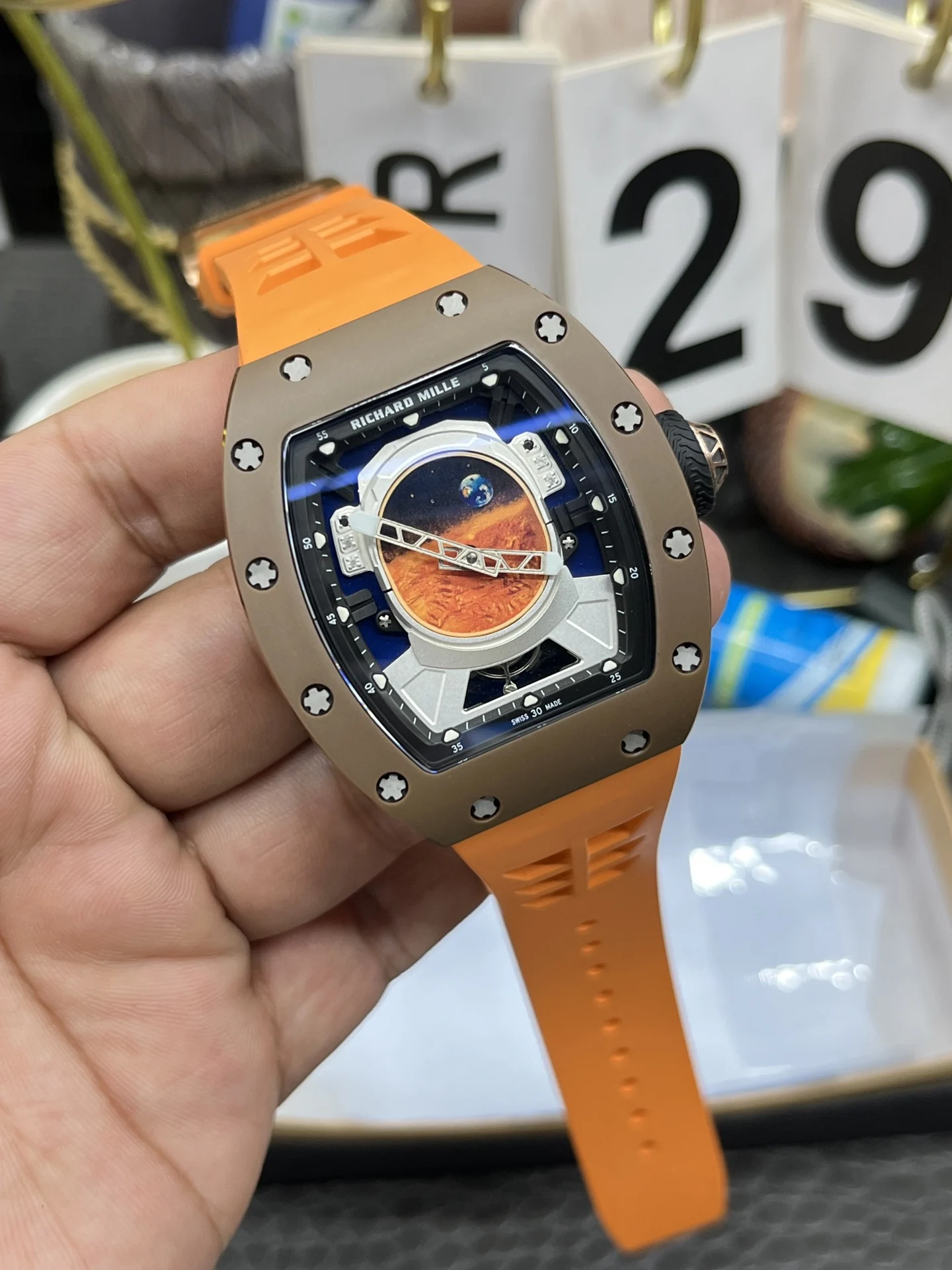 Richard Mille RM RM 52-05 — photographed off the sweep