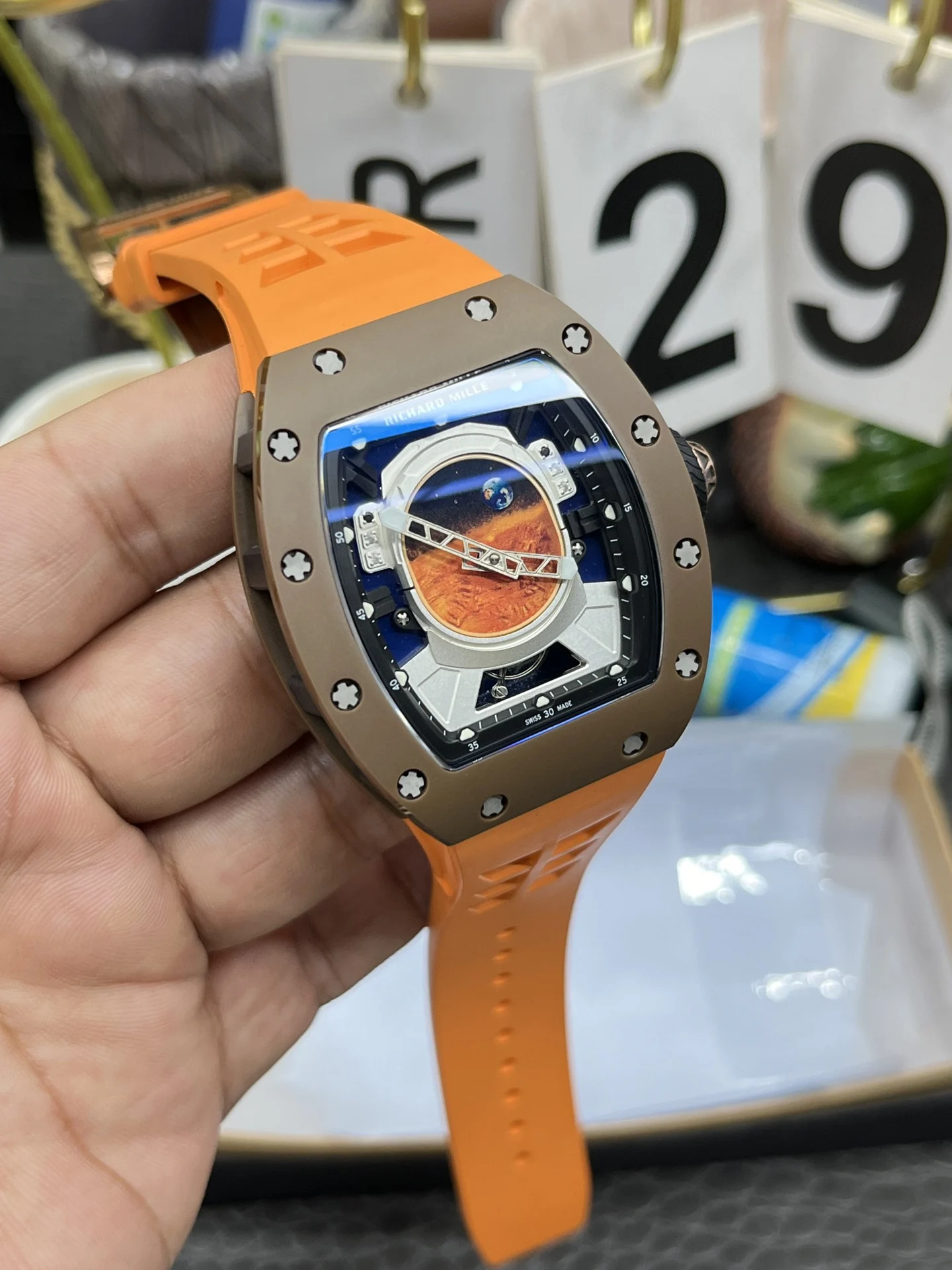 Richard Mille RM RM 52-05 — photographed off the sweep