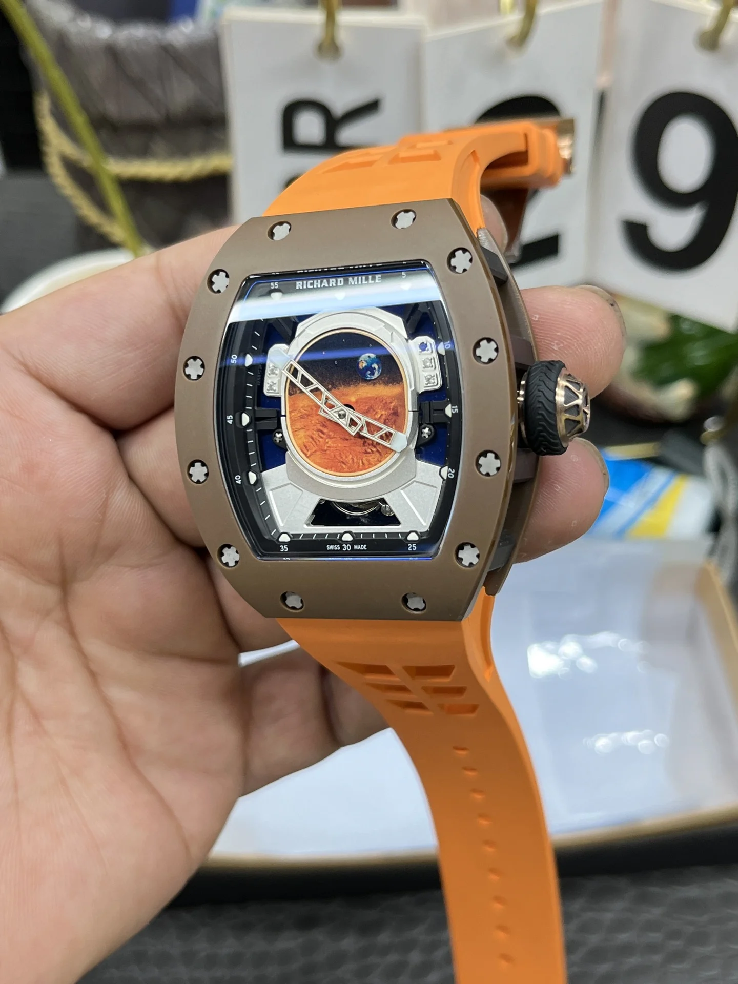 Richard Mille RM RM 52-05 — photographed off the sweep