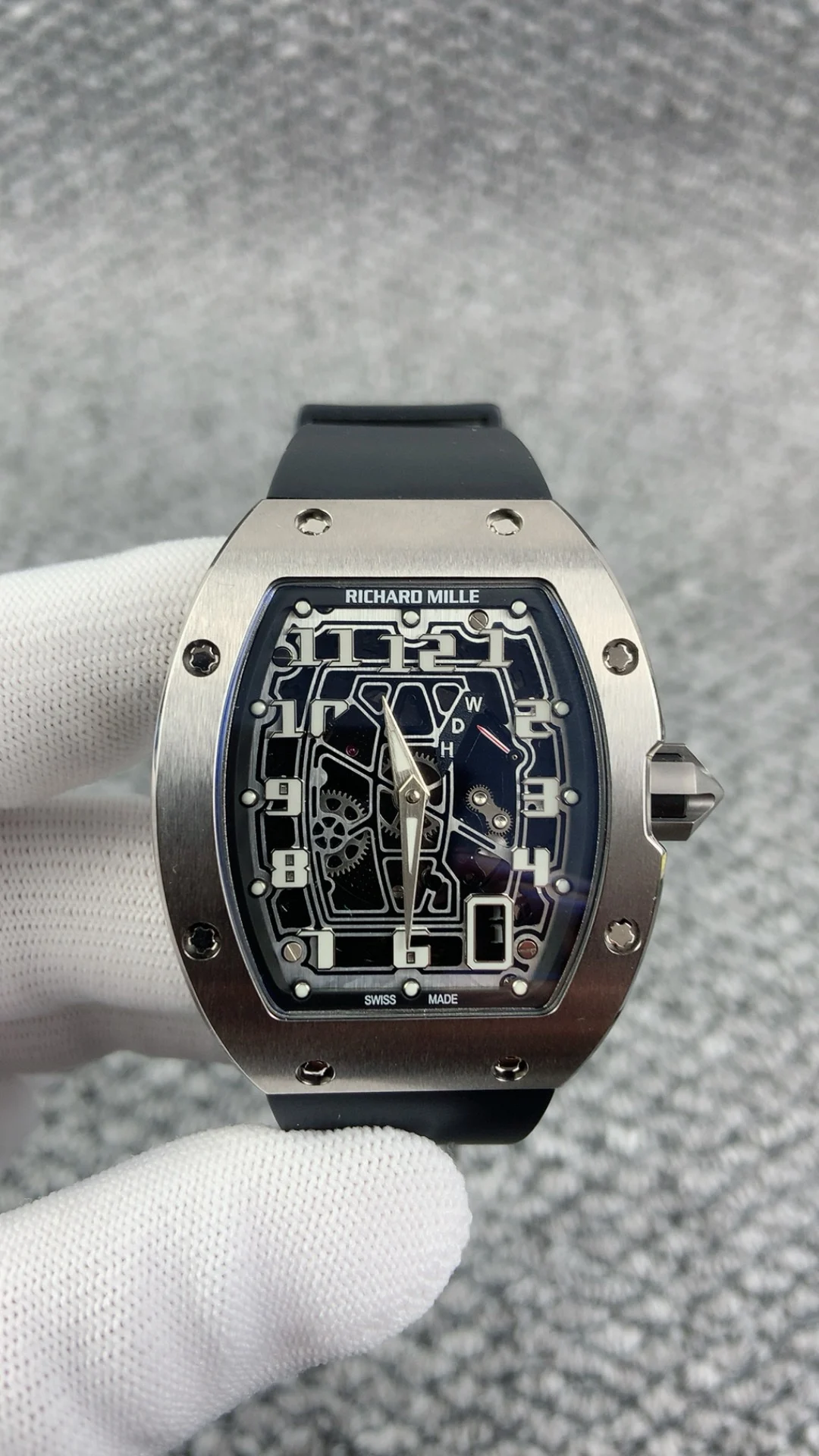 Richard Mille RM RM 67-01 — photographed off the sweep