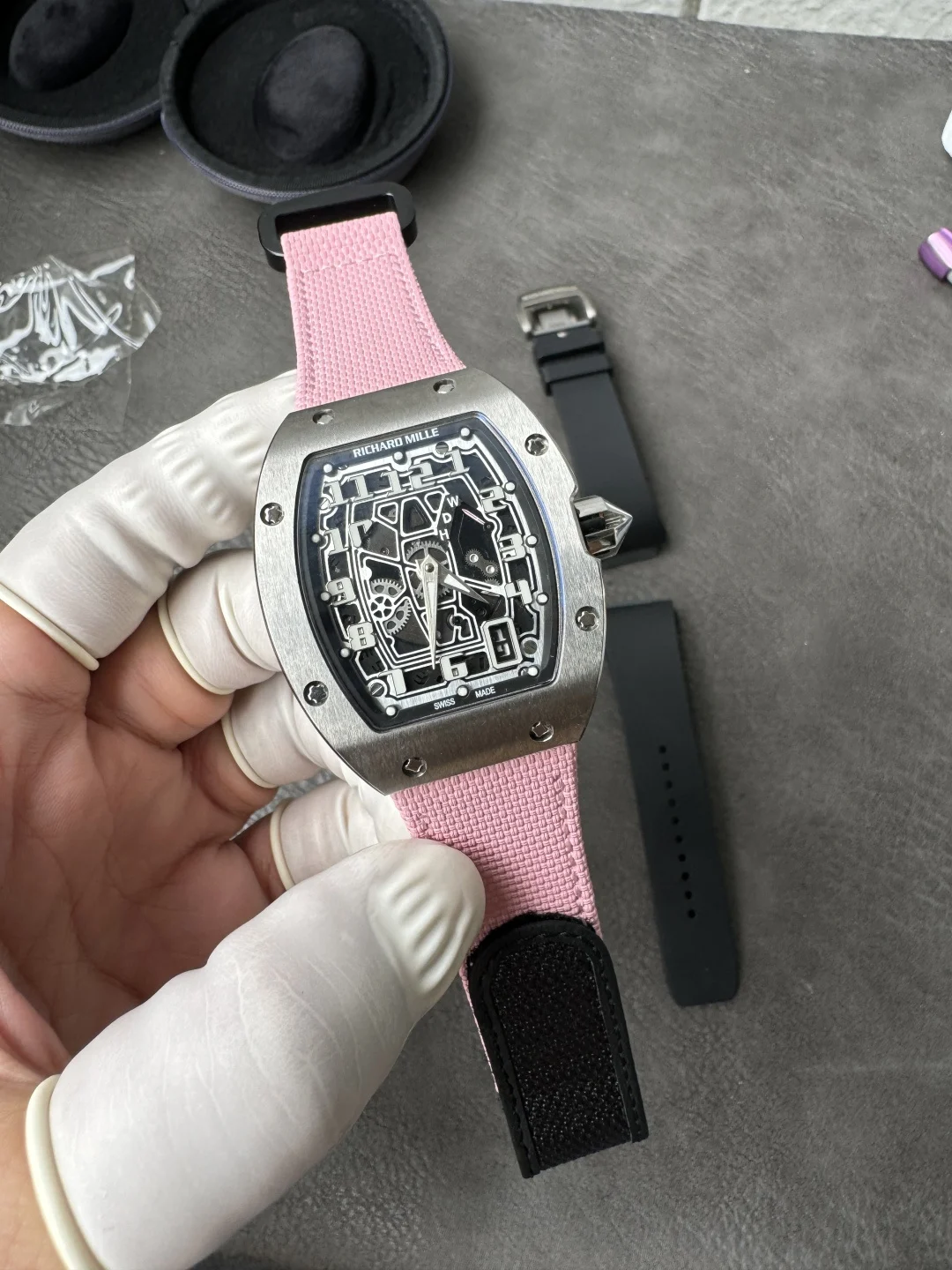 Richard Mille RM RM 67-01 — photographed off the sweep