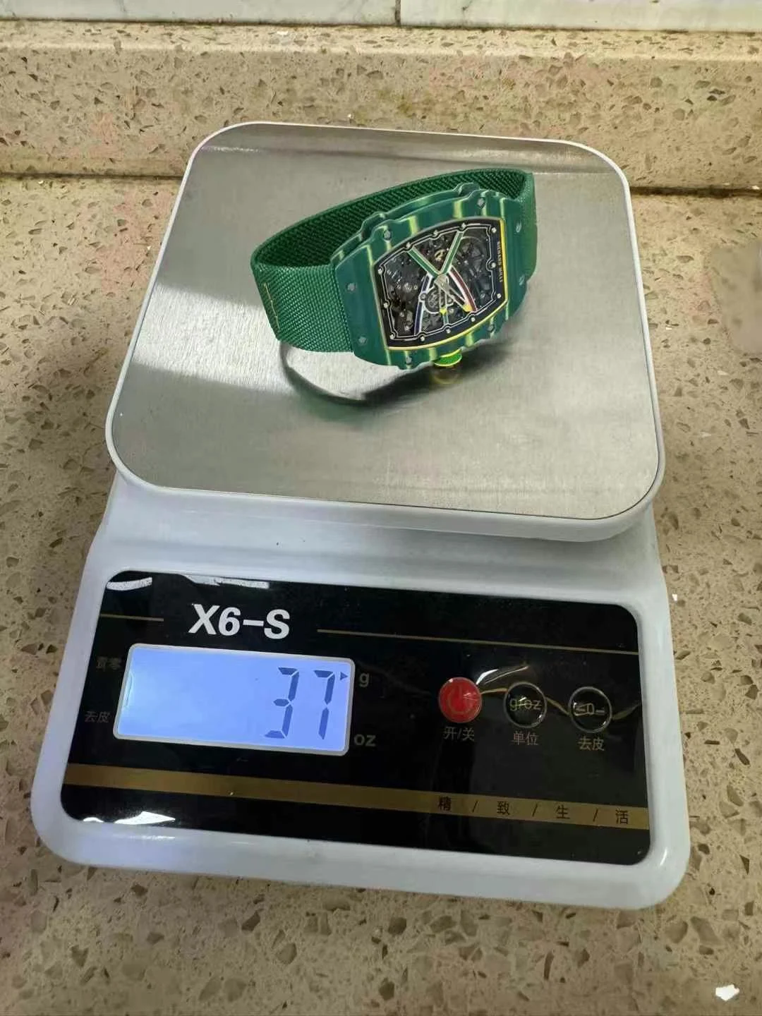 Richard Mille RM RM 67-02 — photographed off the sweep