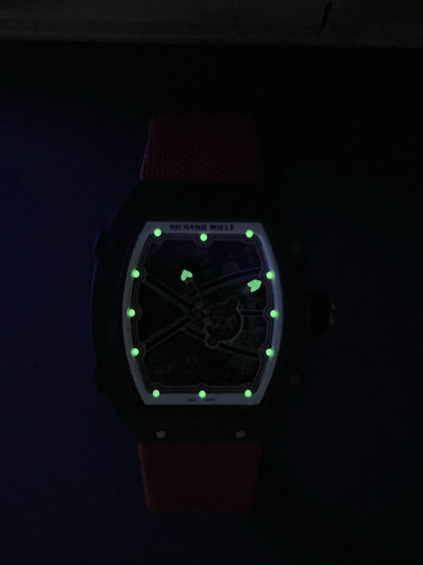 Richard Mille RM RM 67-02 27mm — photographed off the sweep