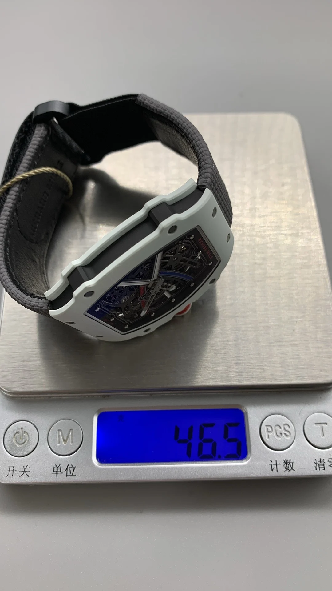 Richard Mille RM RM 67-02 — photographed off the sweep