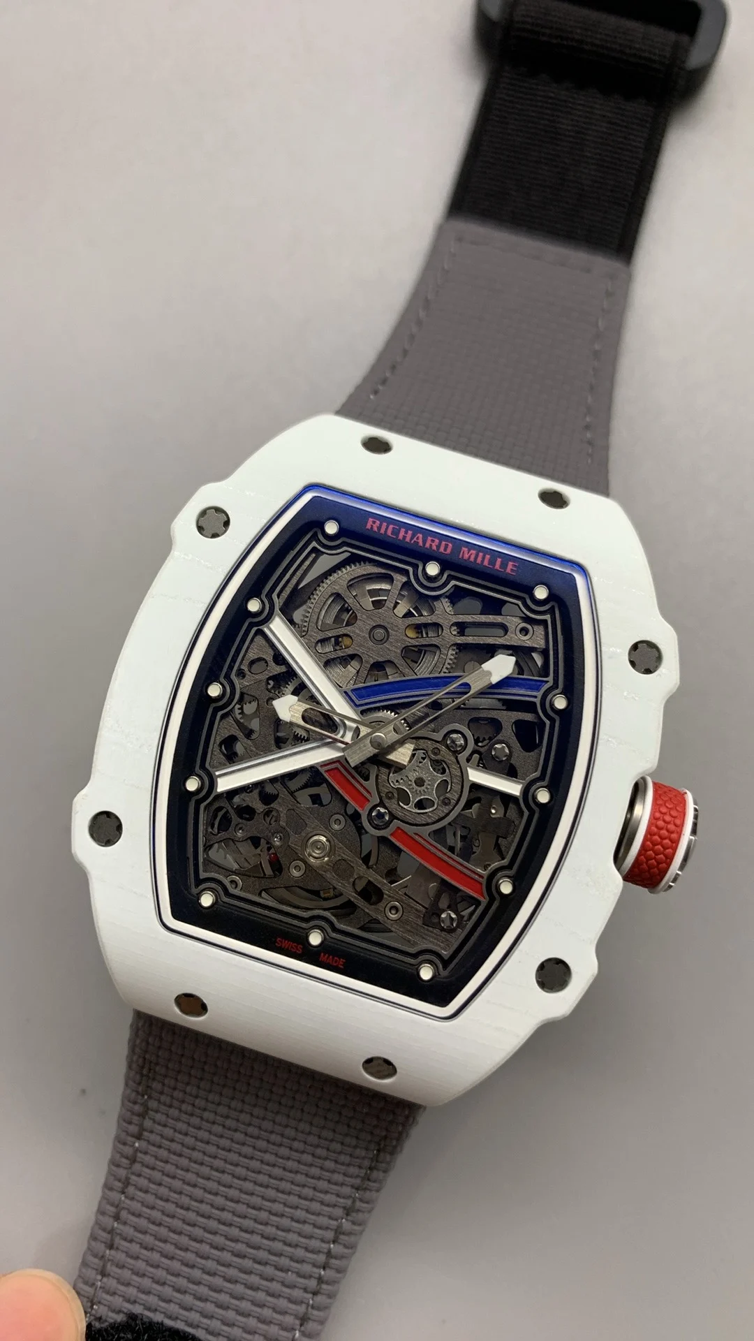 Richard Mille RM RM 67-02 — photographed off the sweep