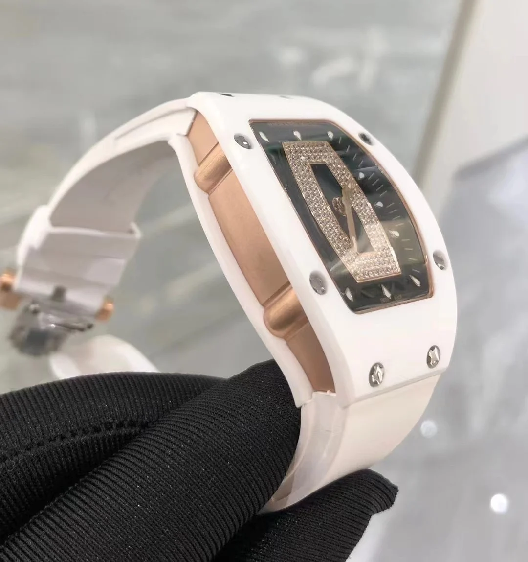 Richard Mille RM Rose Gold RM 07-01 — photographed off the sweep