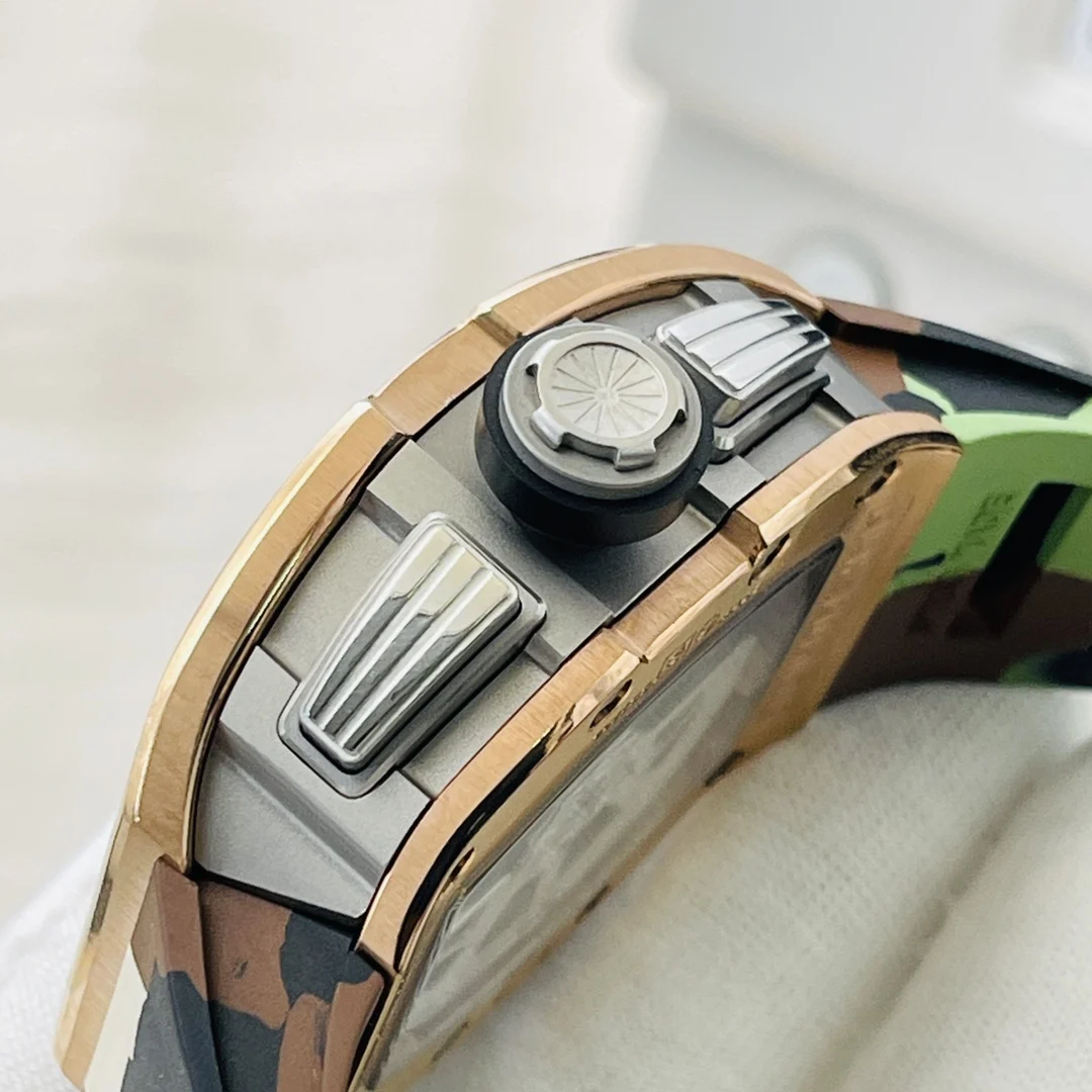 Richard Mille RM Titanium Black Dial RM 011 — photographed off the sweep