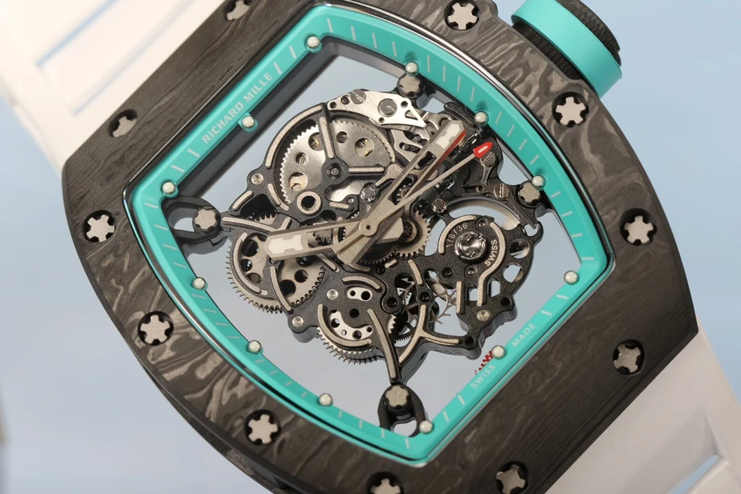 Richard Mille RM Titanium Blue Dial RM 055 49.90mm