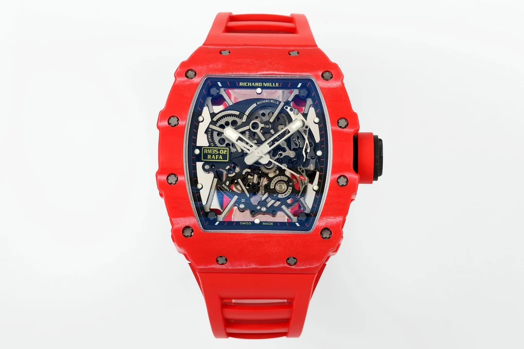 Richard Mille RM Titanium Red Dial RM 35-02