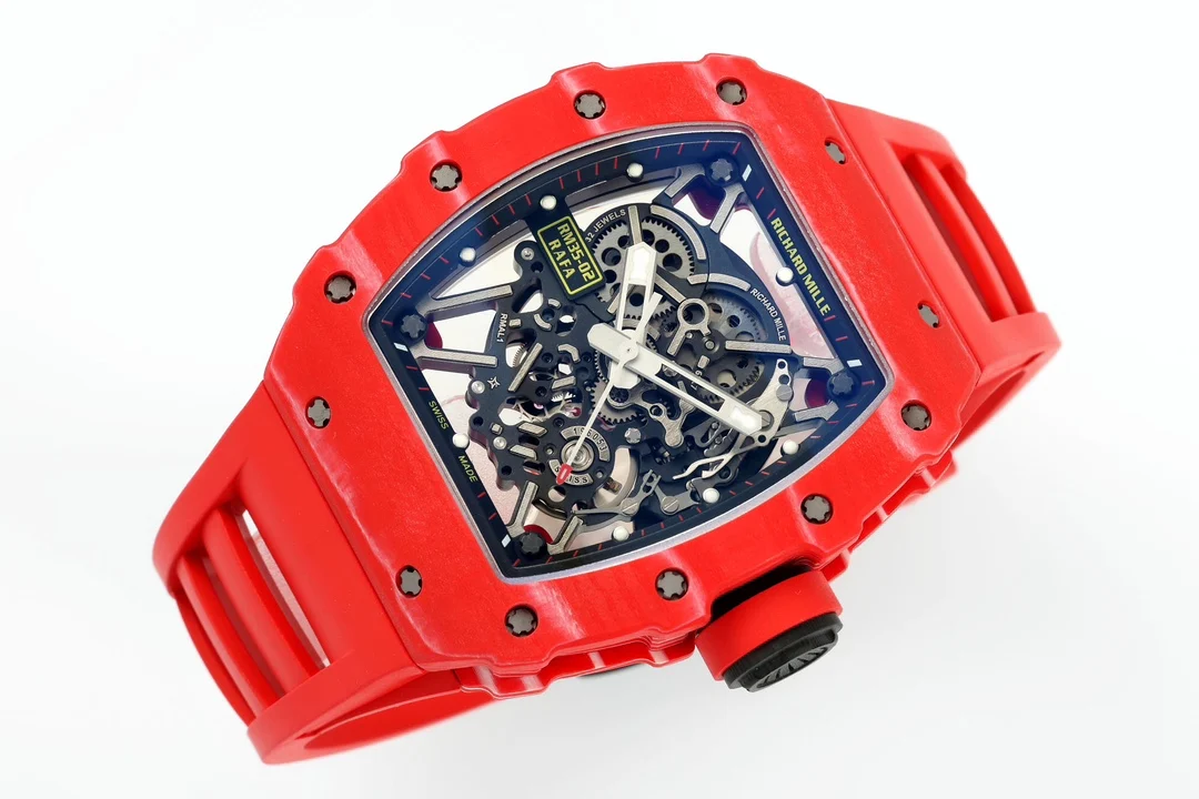 Richard Mille RM Titanium Red Dial RM 35-02 — detail