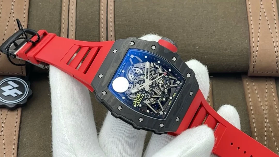 Richard Mille RM Titanium RM 035 — photographed off the sweep