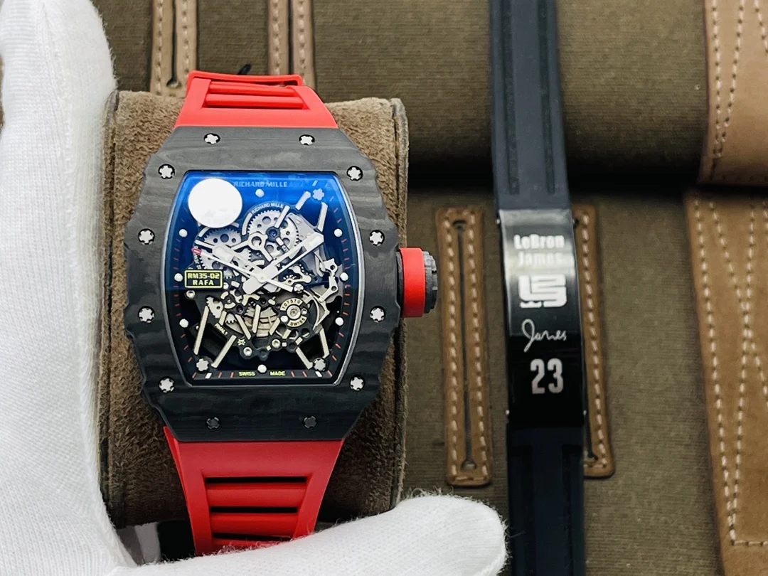 Richard Mille RM Titanium RM 035 — photographed off the sweep