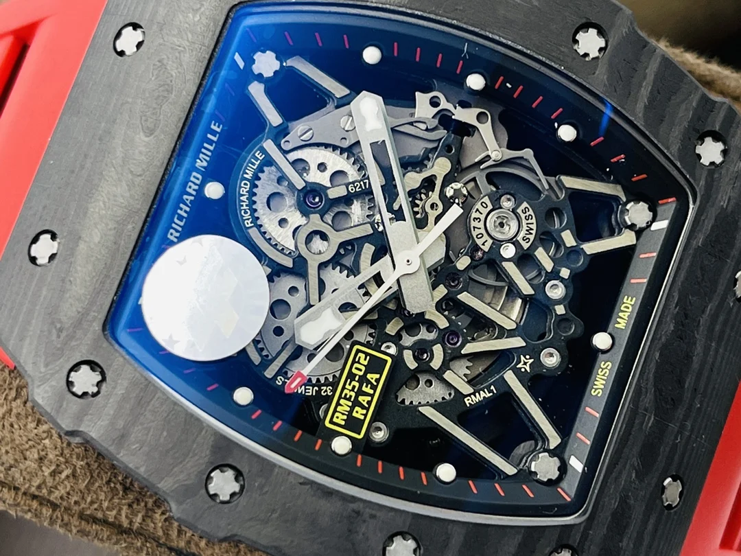 Richard Mille RM Titanium RM 035 — photographed off the sweep