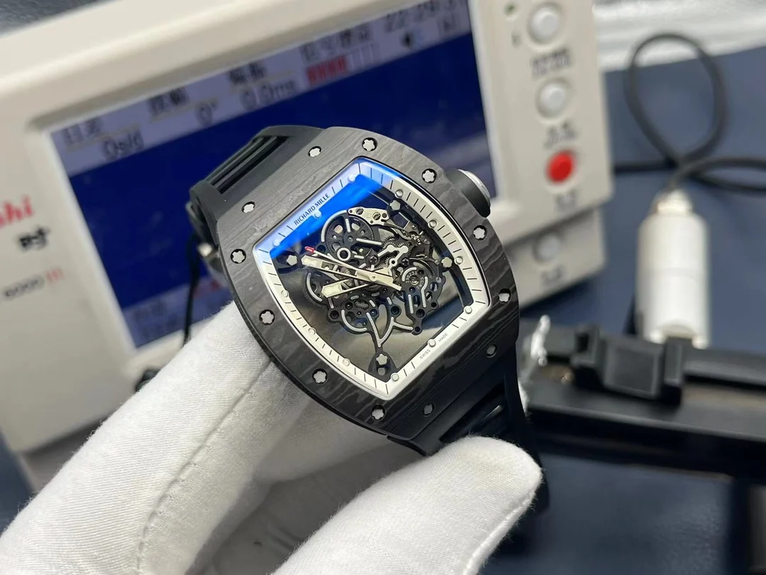 Richard Mille RM Titanium RM 055 — photographed off the sweep