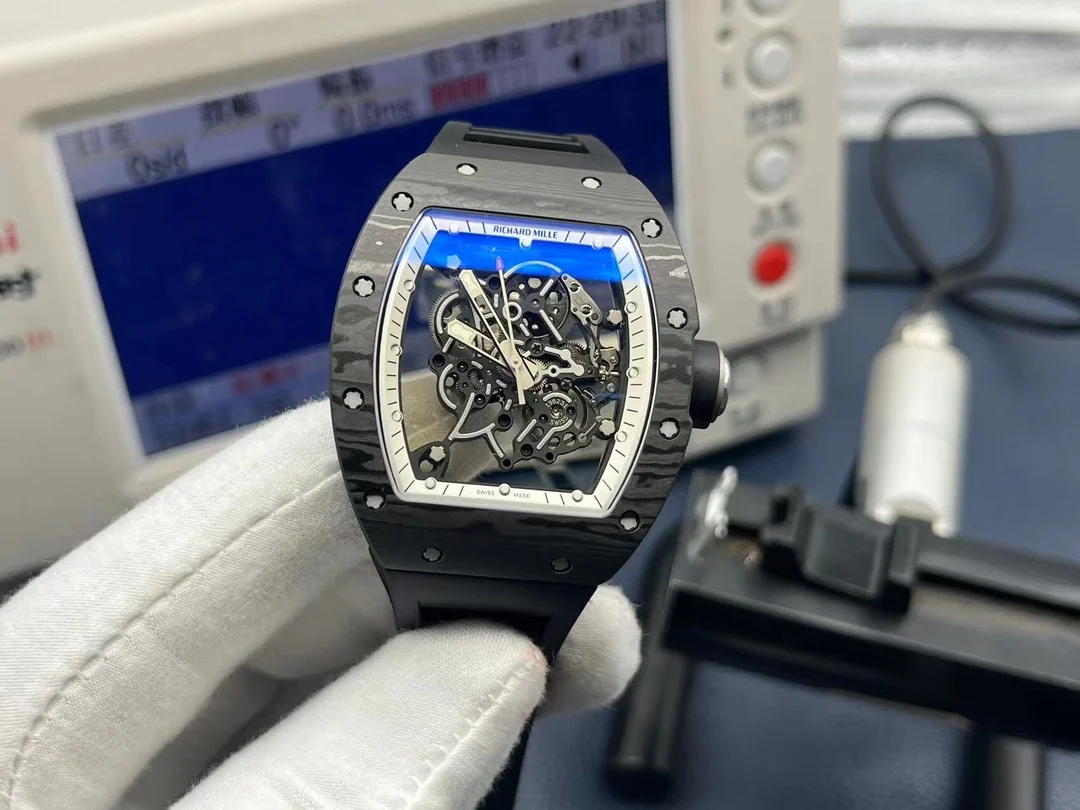 Richard Mille RM Titanium RM 055 — photographed off the sweep