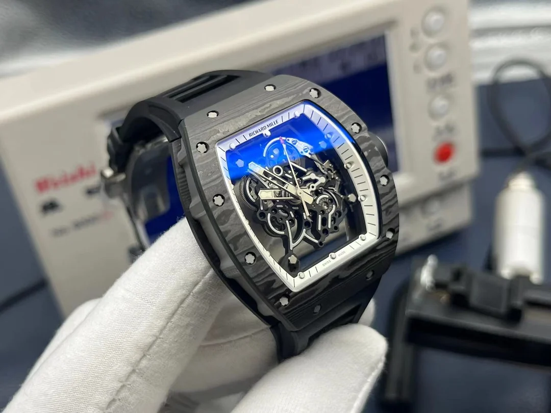 Richard Mille RM Titanium RM 055 — photographed off the sweep