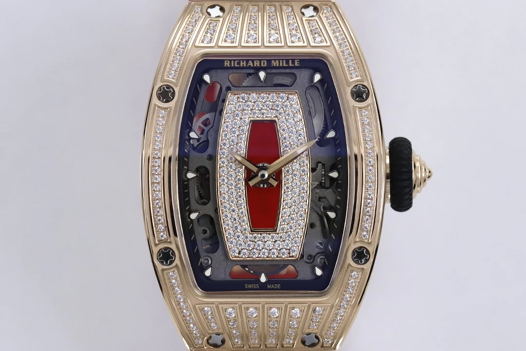 Richard Mille RM Titanium RM 07 — photographed off the sweep